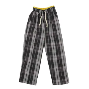 شلوار پسرانه طرح چهارخانه کد TRJ-T201