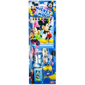 ست لوازم تحریر ام سی مدل Mickey Mouse -01 مجموعه 5 عددی