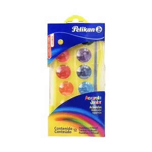 آبرنگ ۱۲ رنگ پلیکان مدل Lavables کد ۲۶۶۱