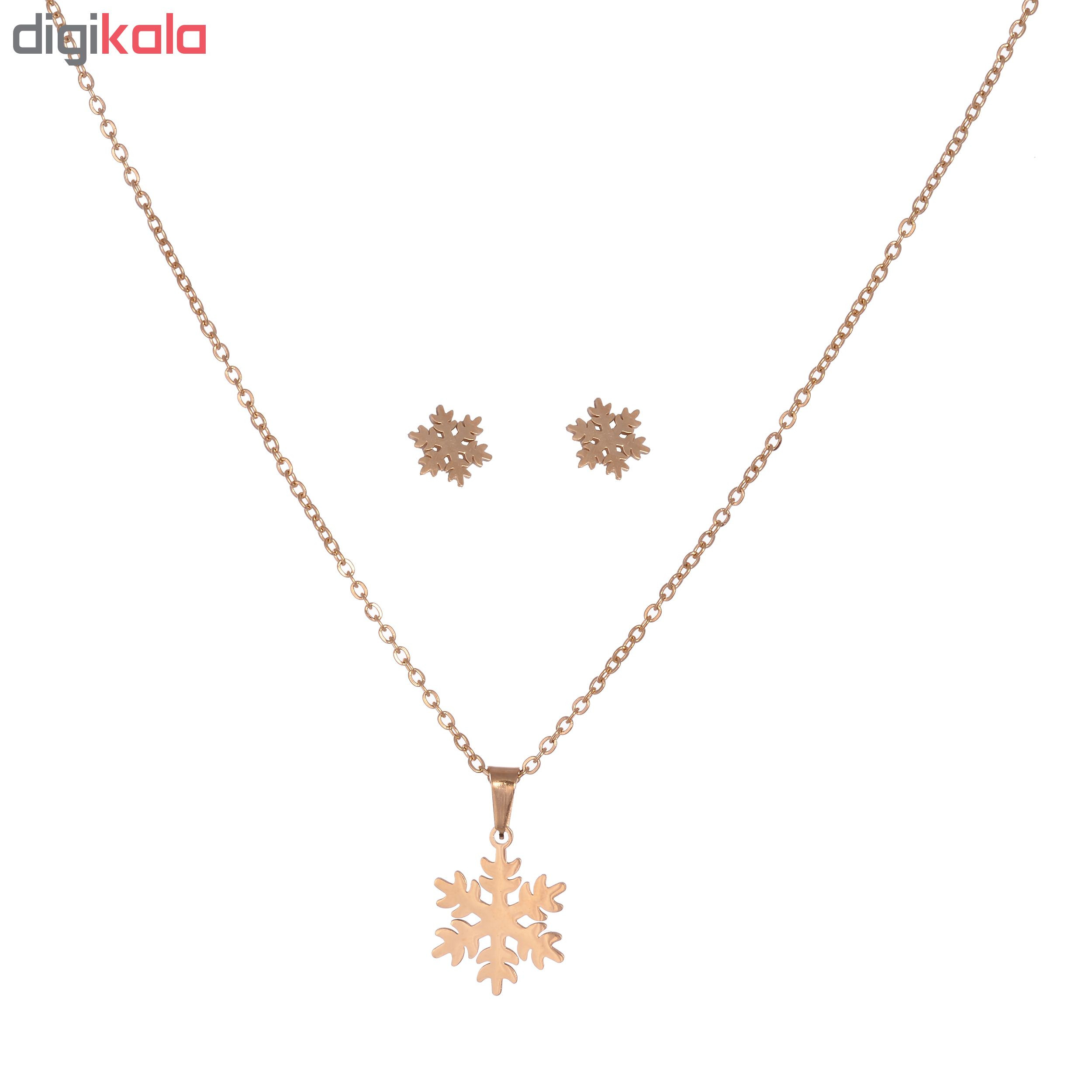 نیم ست طرح برف کد NS1089