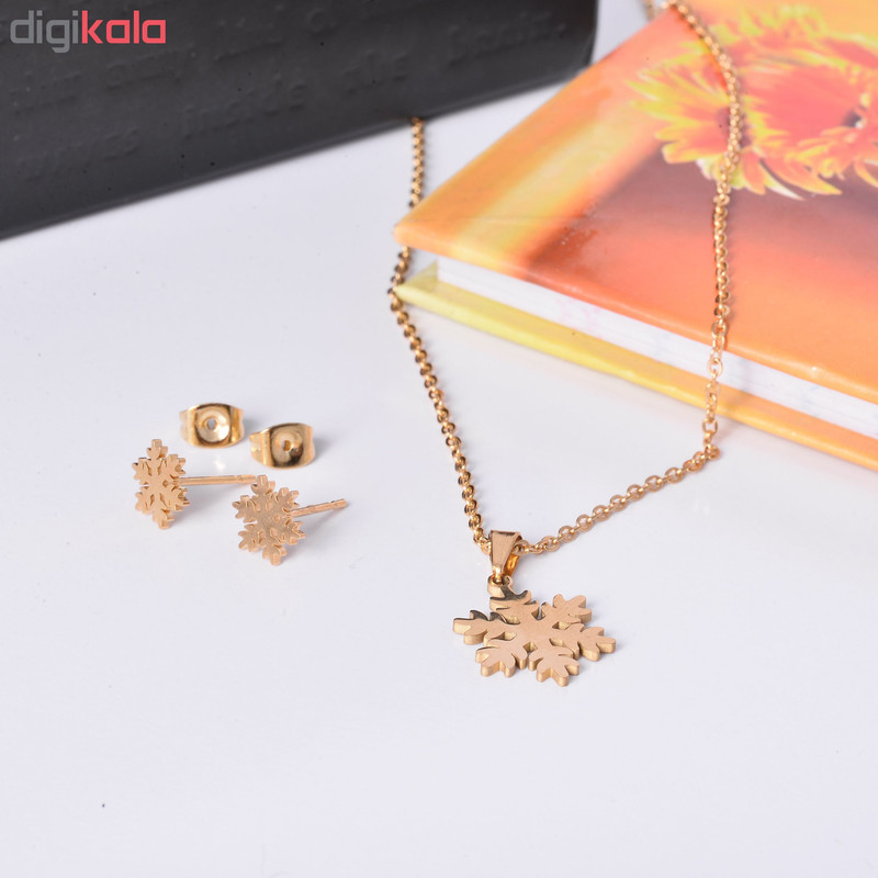 نیم ست طرح برف کد NS1089