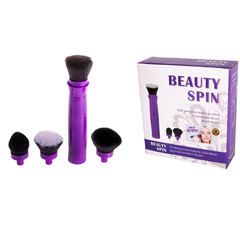 ست برس آرایشی بیوتی اسپین مدل beauty مجموعه 4 عددی