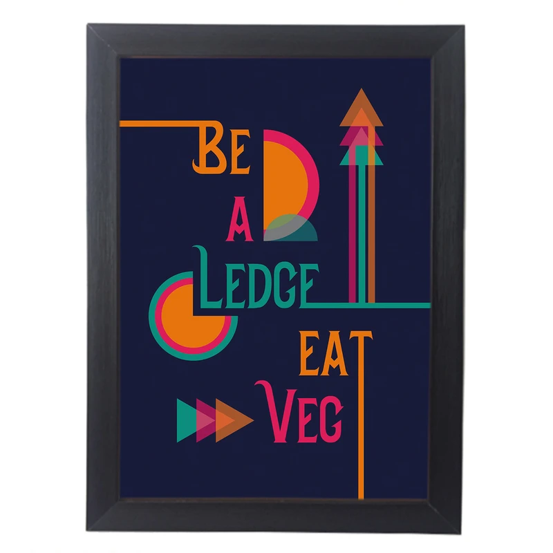 تابلو آگاپه مدل G113 طرح Vegan