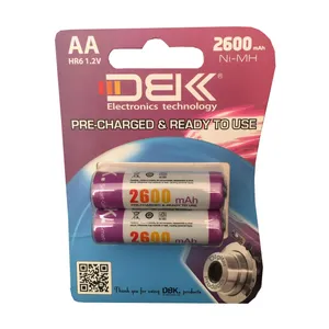 باتری قلمی دی بی کی مدل HR6 بسته 2 عددی