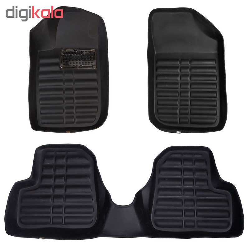 کفپوش سه بعدی خودرو مدل پالیز مناسب برای 206-207 -رانا