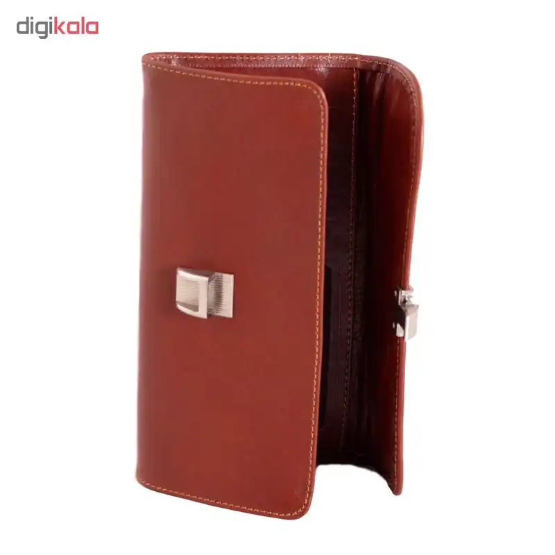 کیف پول زنانه چرم بارز مدل DM30