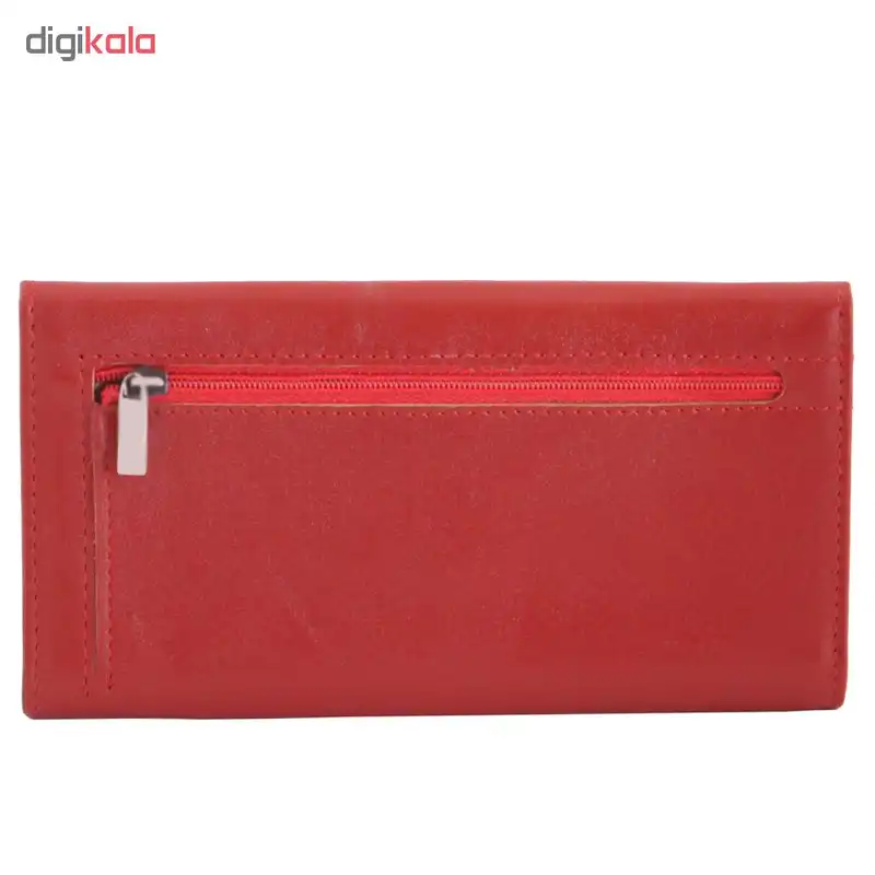 کیف پول زنانه چرم بارز مدل DM30