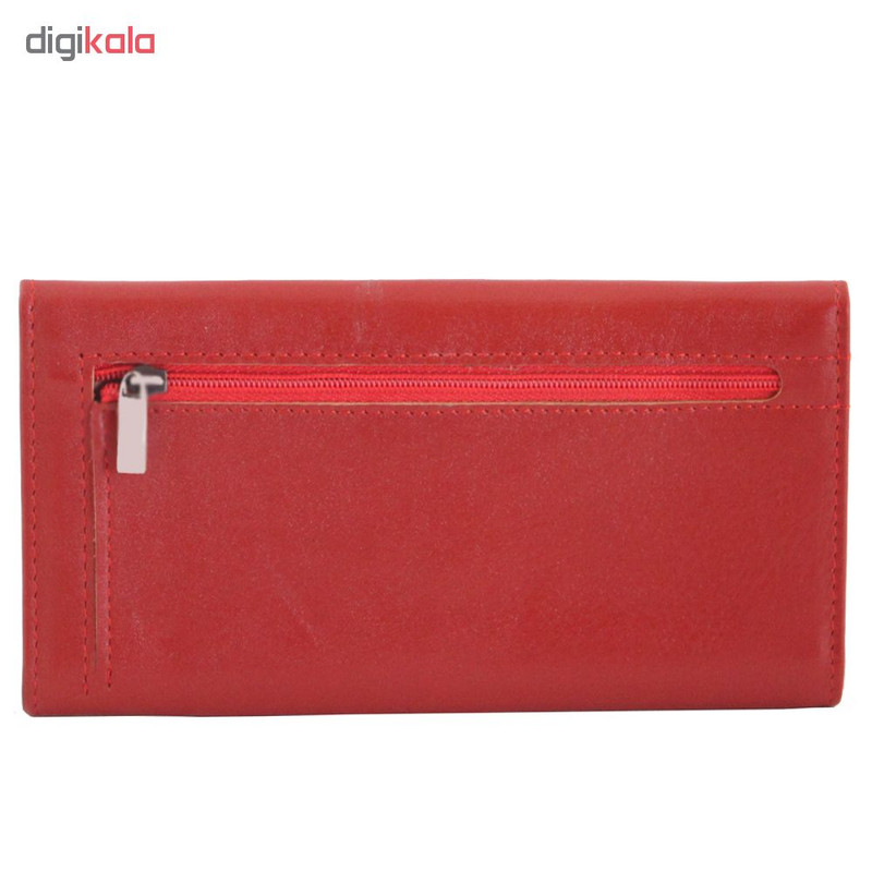 کیف پول زنانه چرم بارز مدل DM30