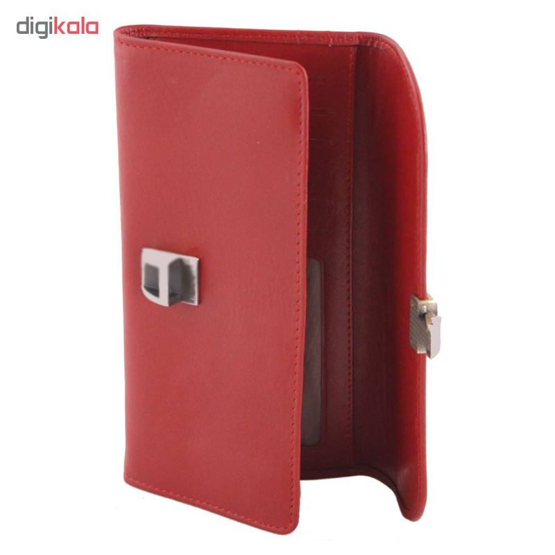 کیف پول زنانه چرم بارز مدل DM30