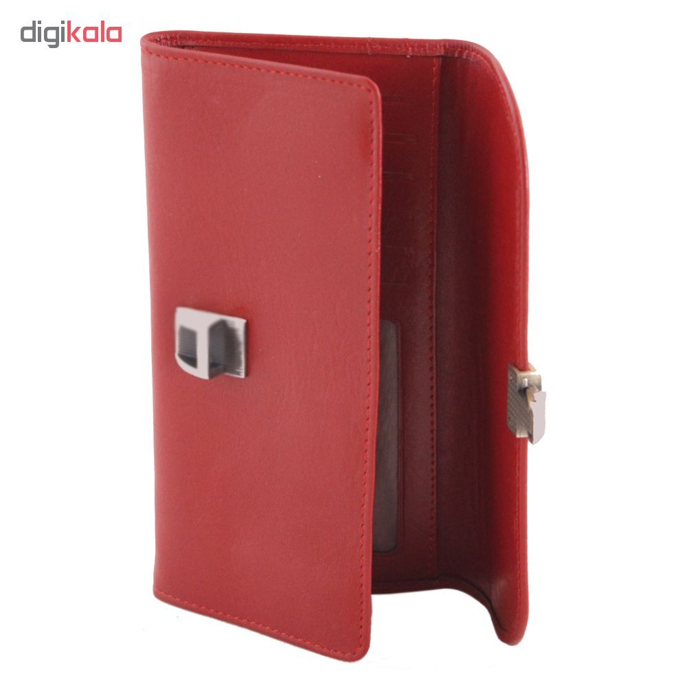 کیف پول زنانه چرم بارز مدل DM30 -  - 5