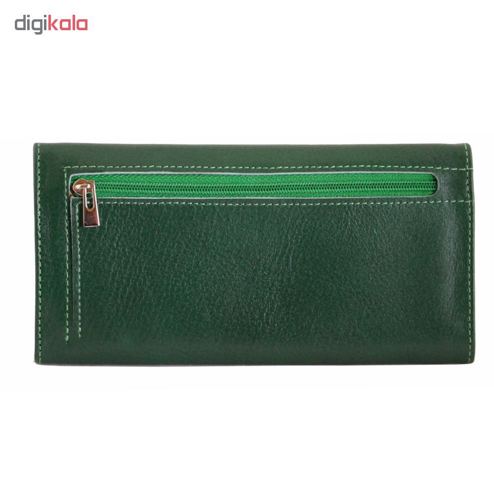 کیف پول زنانه چرم بارز مدل DM30 -  - 10