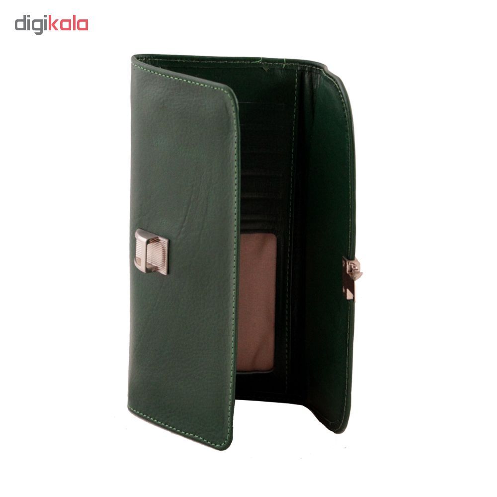 کیف پول زنانه چرم بارز مدل DM30 -  - 11