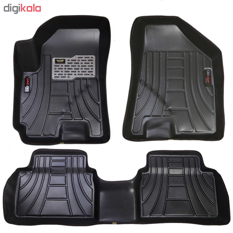 کفپوش سه بعدی خودرو ماهوت مدل اکو مناسب برای جک s5