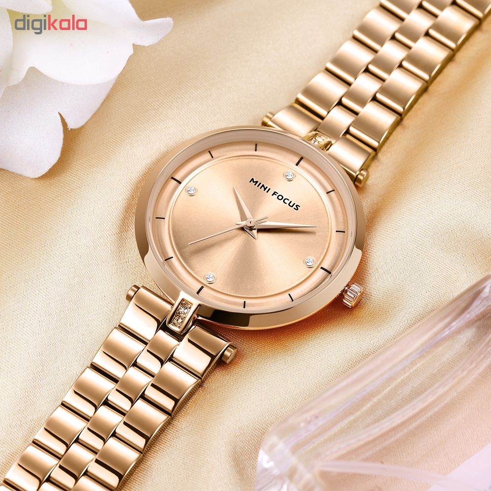 ساعت مچی عقربه ای زنانه مینی فوکوس مدل mf0120l.01