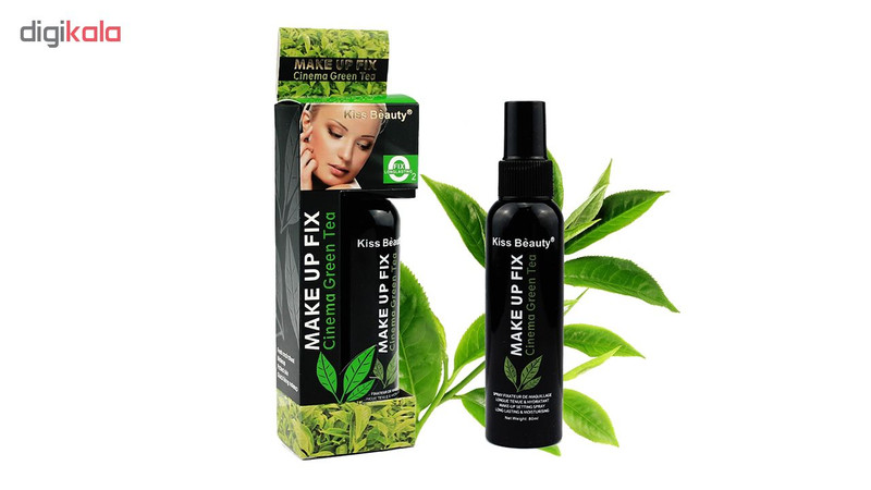 اسپری تثبیت کننده آرایش کیس بیوتی مدل Cinema green tea حجم 80 میلی لیتر