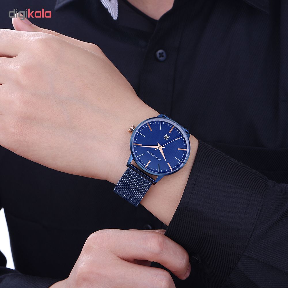 ساعت مچی عقربه ای مردانه مینی فوکوس مدل mf0115g.08 -  - 4