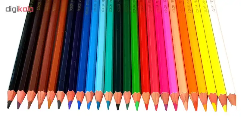 مداد رنگی 24 رنگ ام کیو مدل M.Q.24