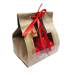 شمع طرح قلب پاکتی مدل 333 بسته 9 عددی