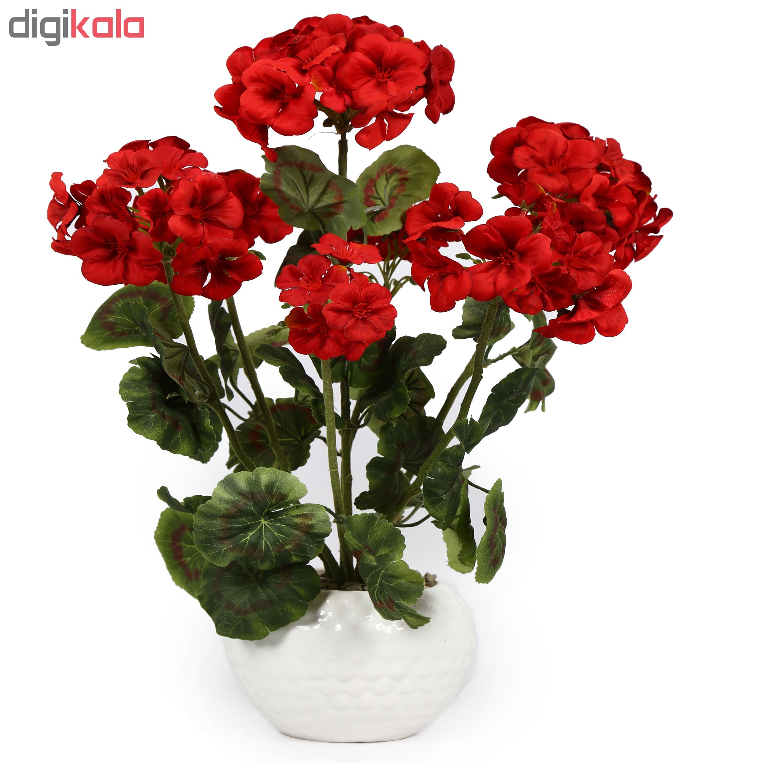 گلدان به همراه گل مصنوعی هومز کد 50147