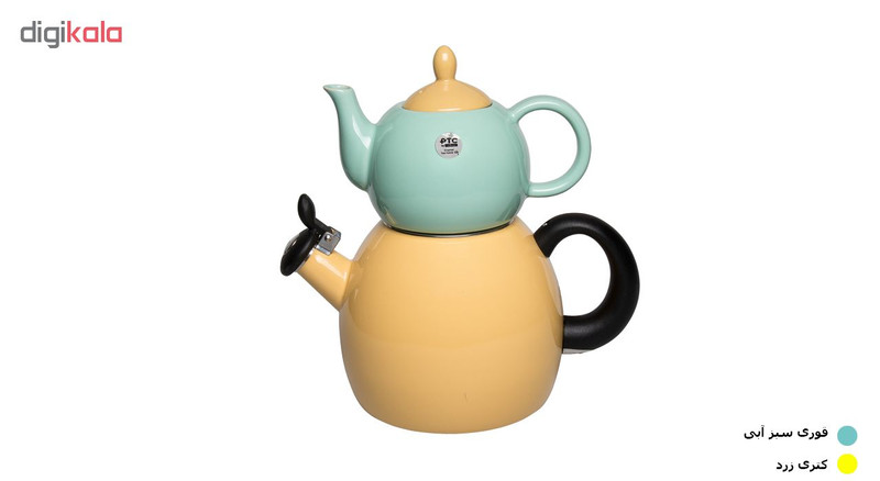 ست کتری و قوری فور تی سی مدل HZ-385WH