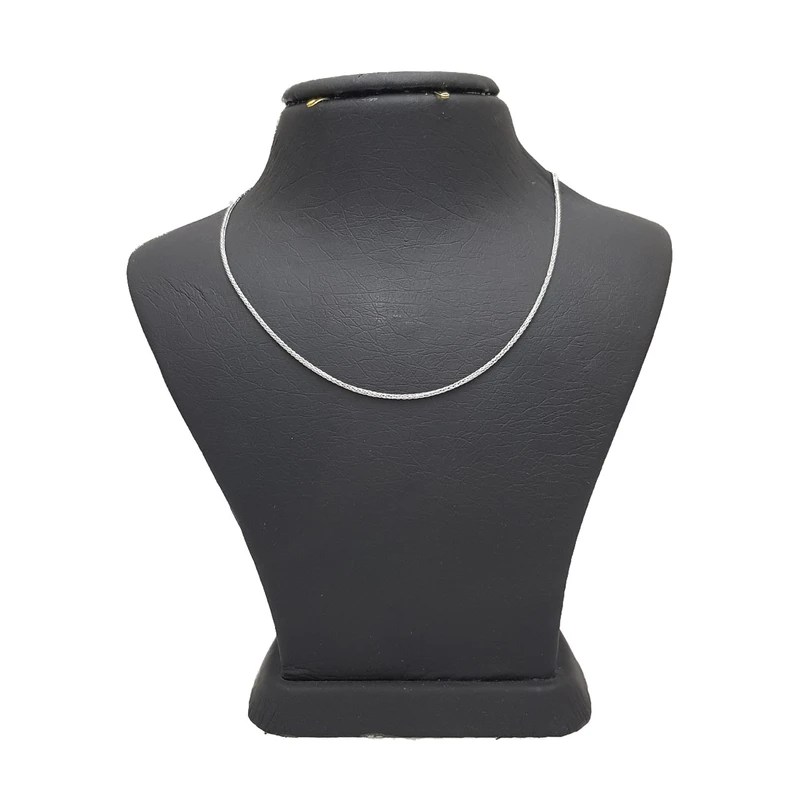 زنجیر نقره ترمه 1 طرح میرو کد R12
