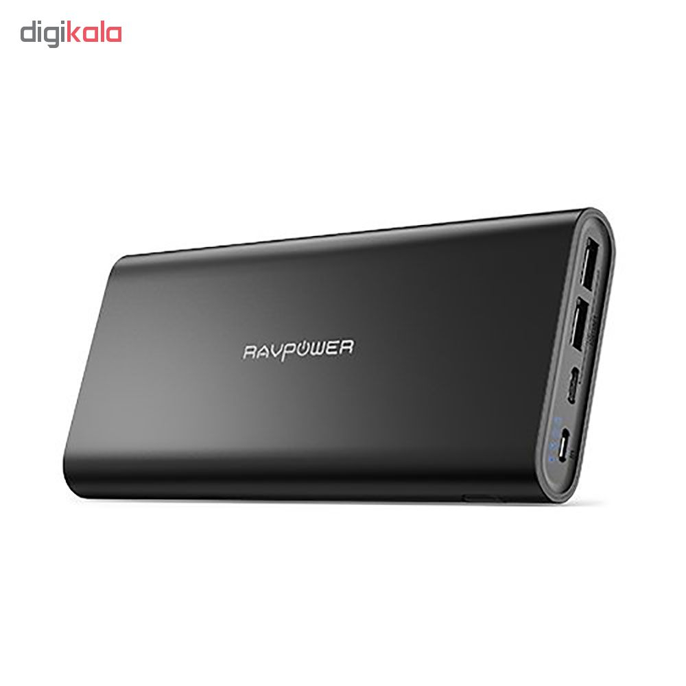 شارژر همراه راوپاور مدل RP-PB067 ظرفیت 26800 میلی آمپرساعت