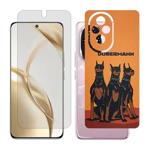 Glass Together model matte screen protector suitable for Honor 200 mobile phone with back cover sticker