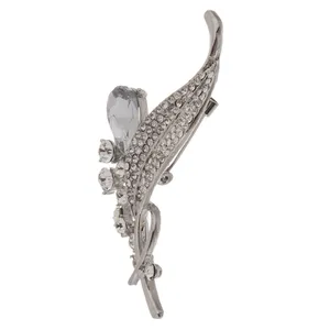 گل سینه طرح برگ کد 14