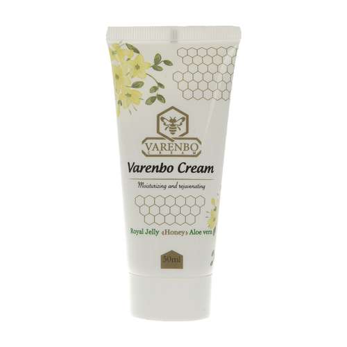 کرم مرطوب کننده و جوان کننده پوست وارنبو مدل Royal Jelly حجم 50 میلی لیتر