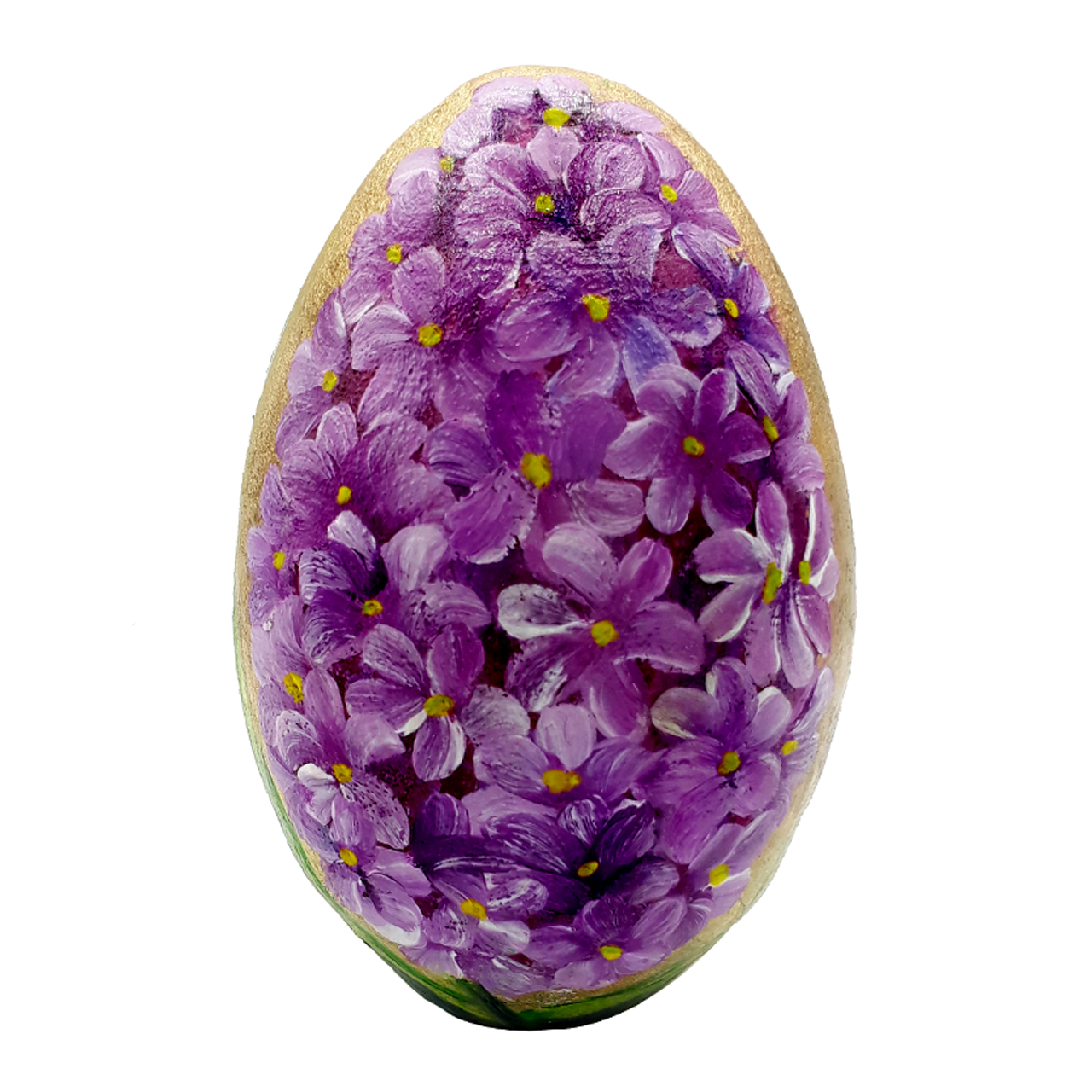 تخم مرغ تزیینی طرح گل سنبل کد mk264