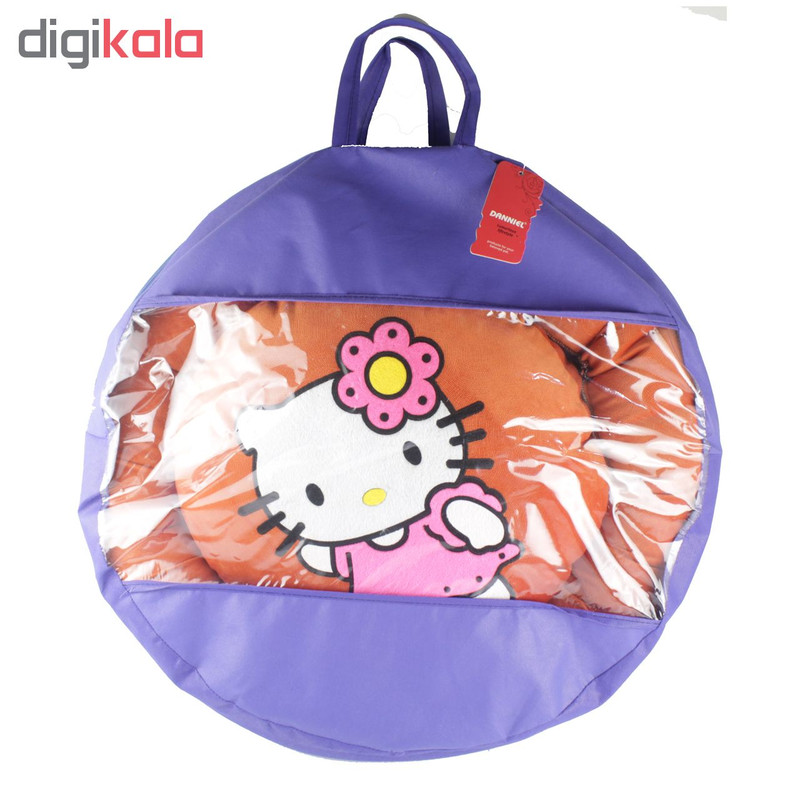جای خواب سگ و گربه دانیل مدل Orange Kitty