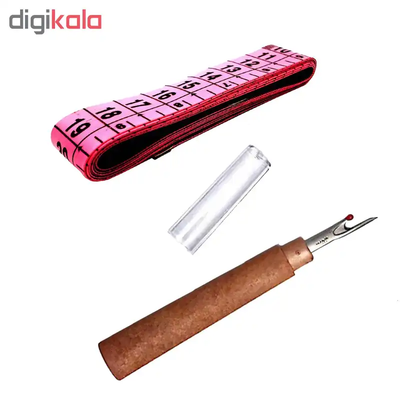 متر کد 02 به همراه بشکاف خیاطی طرح چوب