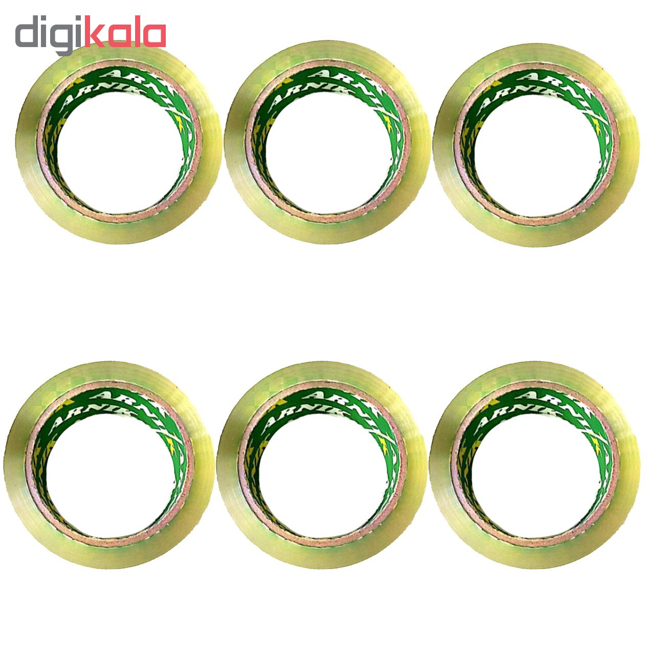 چسب پهن آرنیک مدل 40Yard بسته 6 عددی