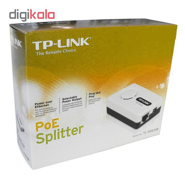 اسپیلیتر تحت شبکه تی پی-لینک مدل TL-POE10R 2