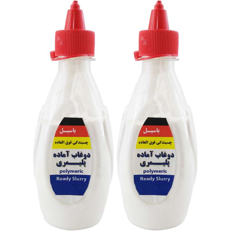 دوغاب آماده پلیمری باسیل بسته 2 عددی دوغاب آماده پلیمری باسیل بسته 2 عددی