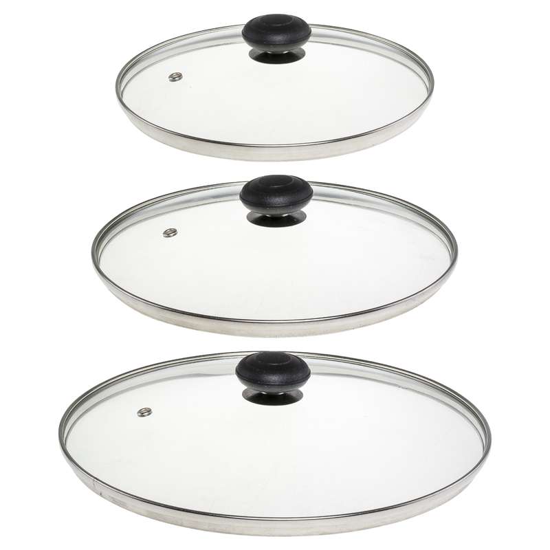 درب ظروف پخت و پز کد 8001 مجموعه 3 عددی درب ظروف پخت و پز کد 8001 مجموعه 3 عددی