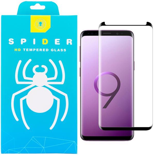 محافظ صفحه نمایش 3D اسپایدر مدل SH23 مناسب برای گوشی موبایل سامسونگ Galaxy S9 محافظ صفحه نمایش 3D اسپایدر مدل SH23 مناسب برای گوشی موبایل سامسونگ Galaxy S9