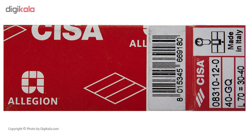 سیلندر قفل سیزا مدل 0-12-08310