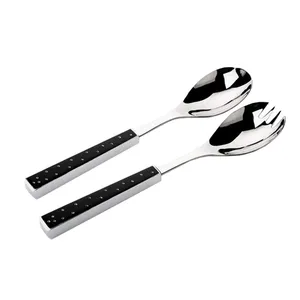 ست قاشق چنگال سالاد لینکیج طرح برليان کد H4709798