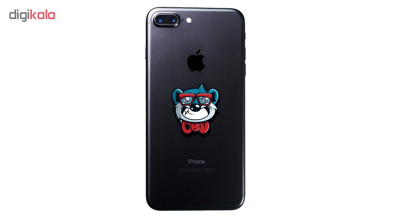 استیکر تزئینی موبایل طرح خرس کد 4