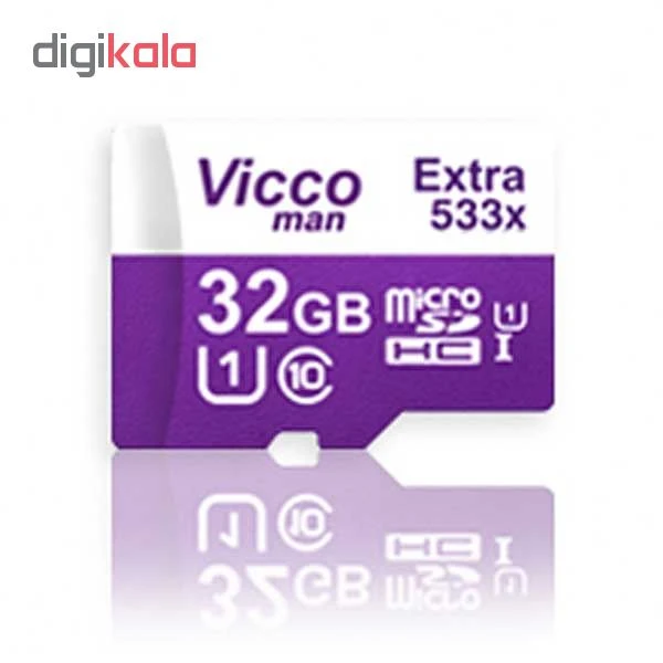 کارت حافظه microSDHC ویکو من مدل Extre 533X کلاس 10 استاندارد UHS-I U1 سرعت 80MBps ظرفیت 32 گیگابایت عکس شماره 2