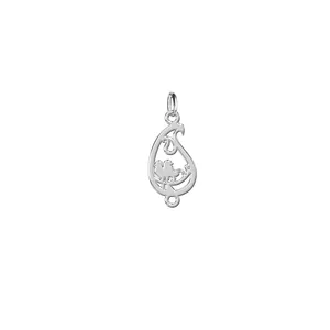 آویز گردنبند نقره زنانه ترمه 1طرح پرنده کد E398
