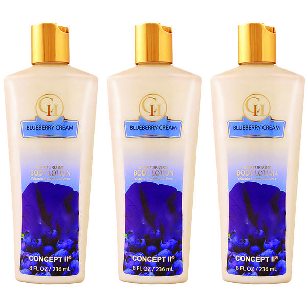لوسیون بدن کاسپت تو مدل BLUEBERRY CREAM حجم 236 میلی لیتر مجموعه 3 عددی لوسیون بدن کاسپت تو مدل BLUEBERRY CREAM حجم 236 میلی لیتر مجموعه 3 عددی