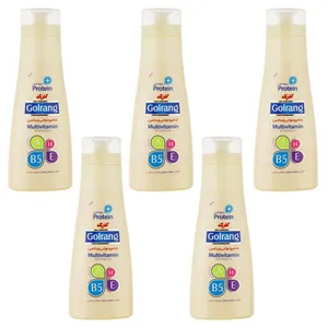 شامپوی مو گلرنگ سری Plus Protein مدل Oily Hair مقدار 400 گرم مجموعه 5 عددی