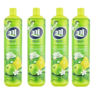 مایع ظرفشویی اوه مدل Green Apple And Pear مجموعه 4 عددی
