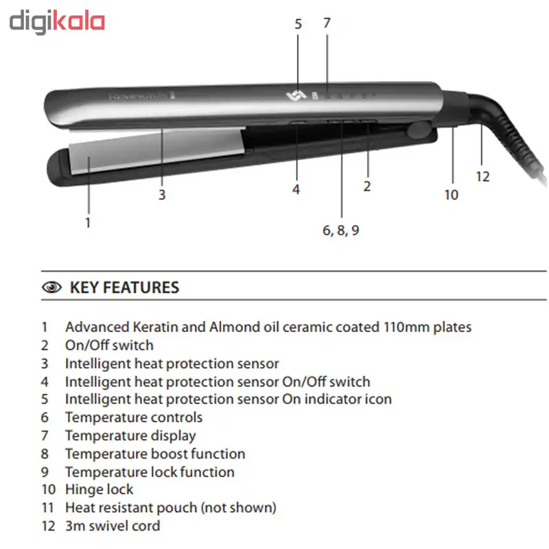 اتوی مو رمینگتون مدل S8598