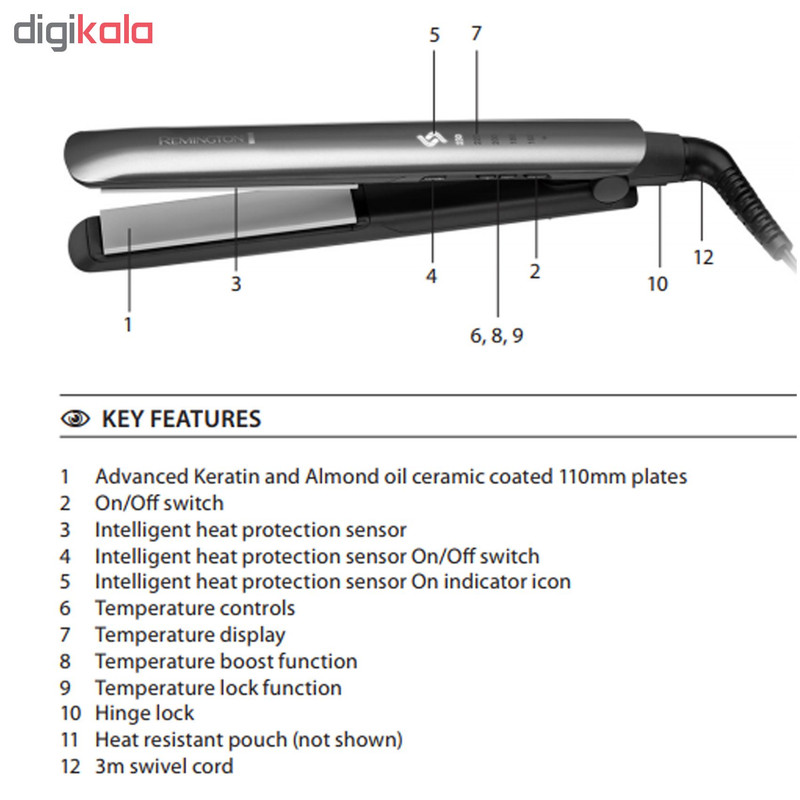 اتو مو رمینگتون مدل S8598