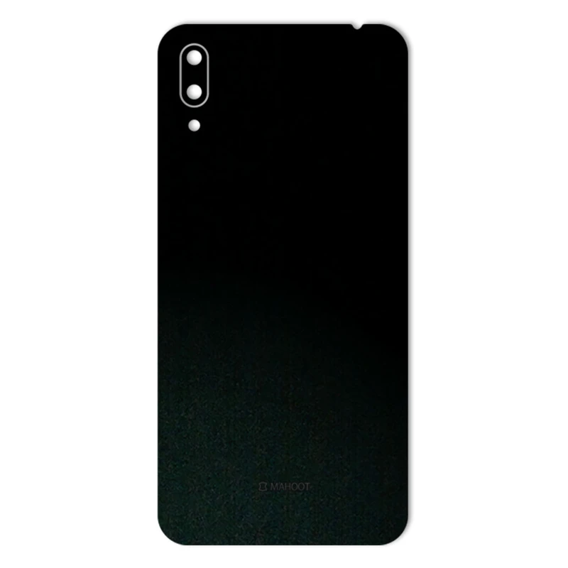 برچسب پوششی ماهوت طرح Black-Suede مناسب برای گوشی موبایل هوآوی Y7 Pro 2019