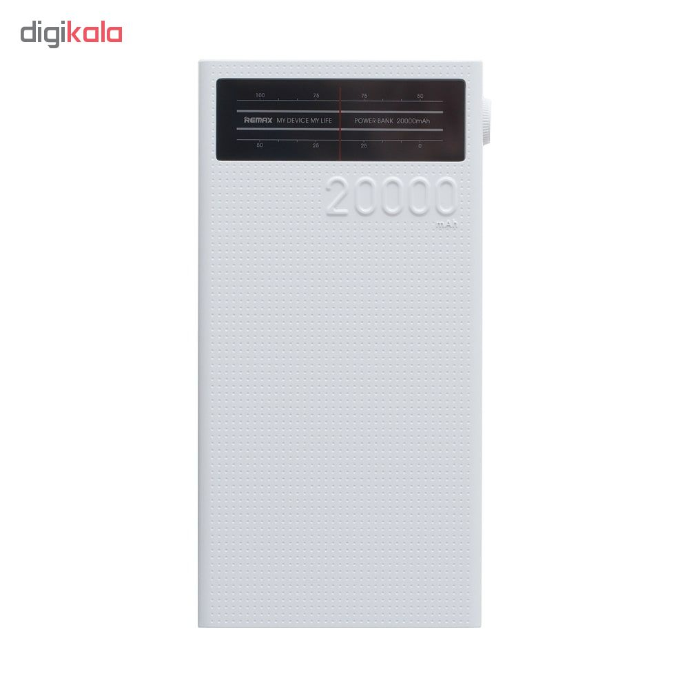 شارژر همراه ریمکس مدل Radio Series RPP-102 ظرفیت 20000 میلی آمپر ساعت