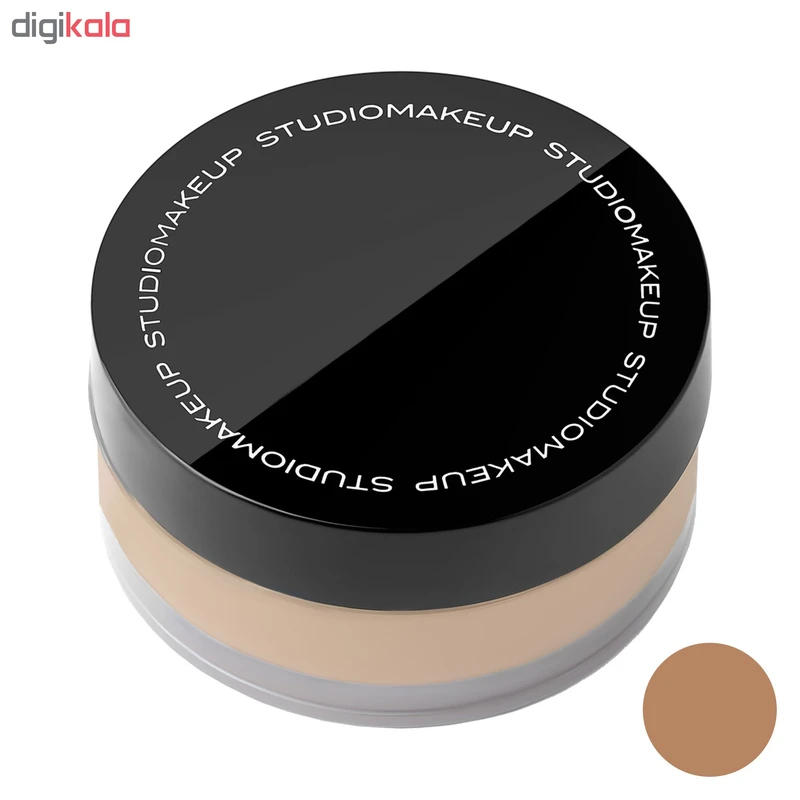 عکس شماره 3 : پودر تثبیت کننده آرایش استودیو میکاپ مدل soft focus شماره 02